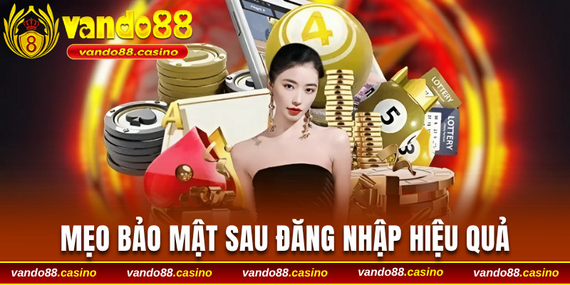 Các mẹo bảo mật tài khoản sau đăng nhập hiệu quả