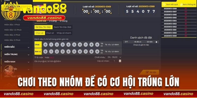 Chơi theo nhóm để có cơ hội trúng lớn mà khôn tốn nhiều phí