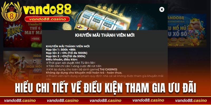 Hiểu chi tiết về điều kiện tham gia ưu đãi